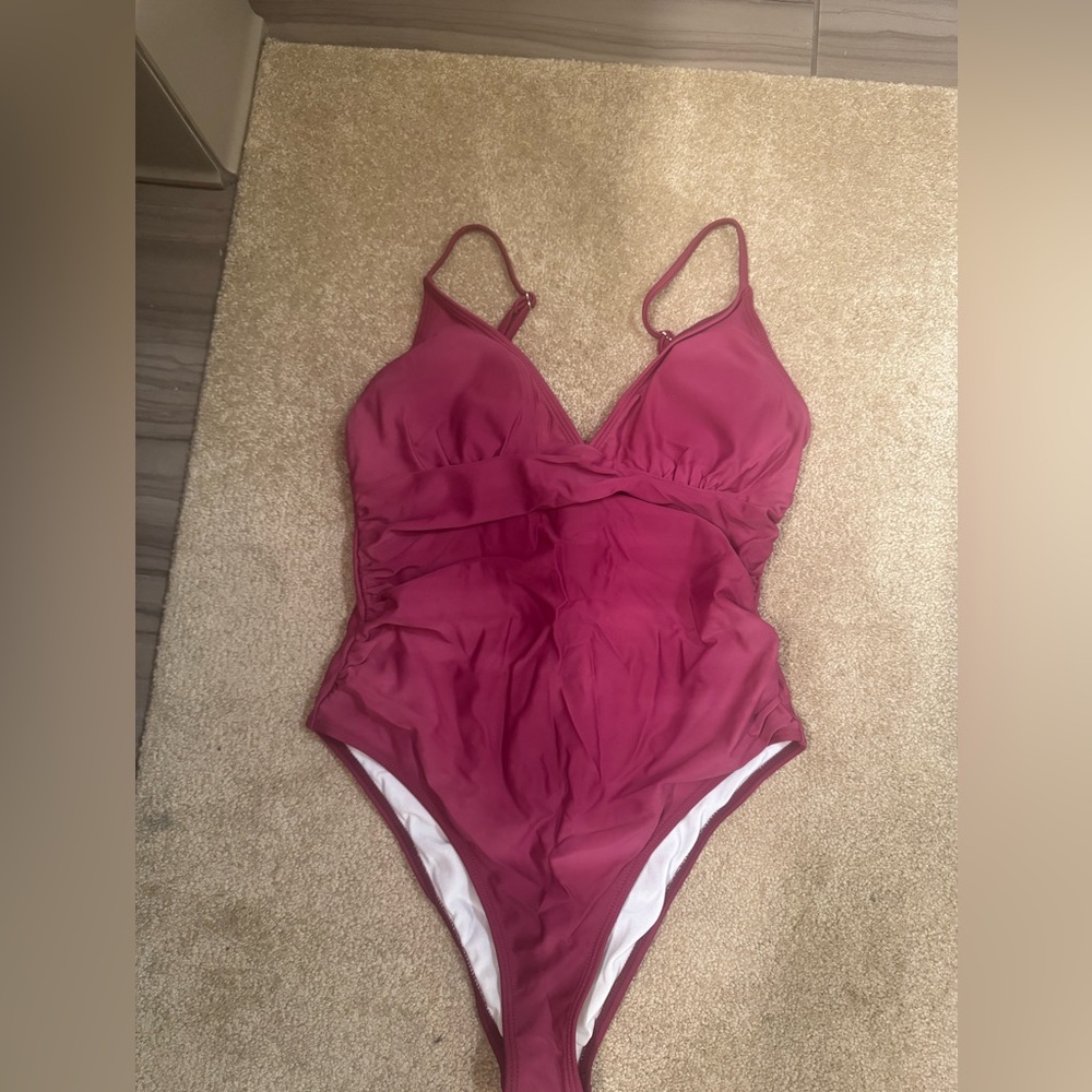 Elegant Pink Swimsuit